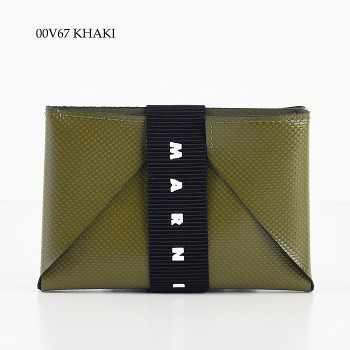 MARNI マルニ カードケース ミニウォレット フェイクレザー MARNI マルニ カードケース ミニウォレット フェイクレザー