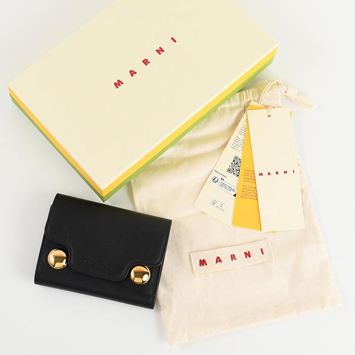 MARNI（マルニ） 財布 ウォレット レザー製 Trunkaroo 三つ折り