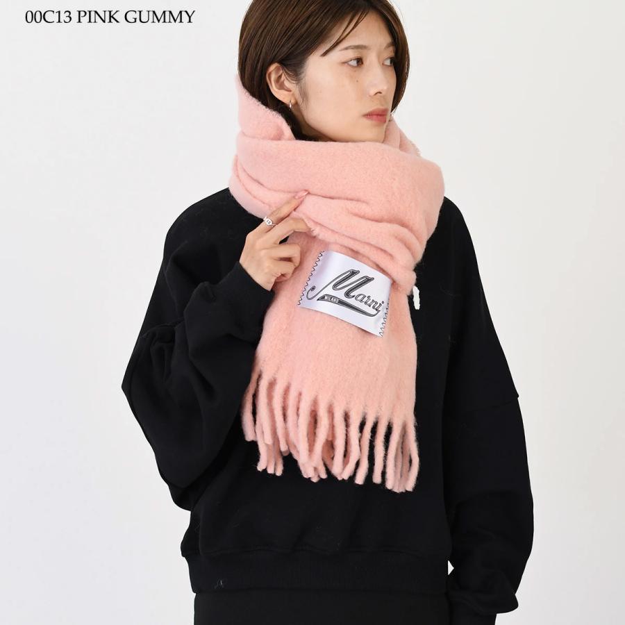 MARNI アルパカマフラー　ピンク MARNI マルニ マフラー スカーフ ブラッシュドアルパカ製