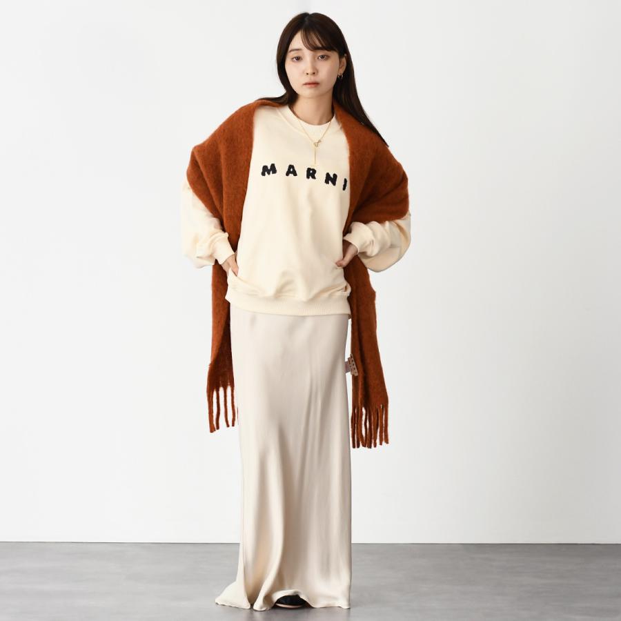 Marni ブラウンアルパカスカーフ MARNI マルニ ASZC0005A0 UTW918 マフラー メンズ スカーフ