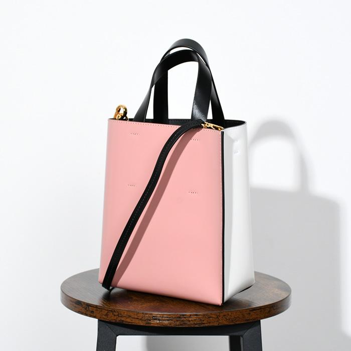 MARNI マルニ MUSEO MINI 2WAYトートバッグ ショルダーバッグ