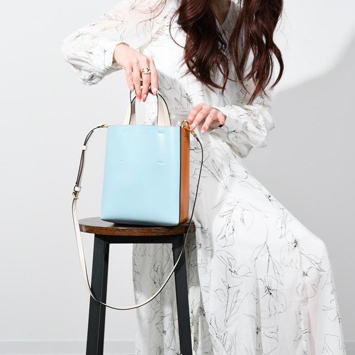 MARNI マルニ MUSEO MINI 2WAYトートバッグ ショルダーバッグ