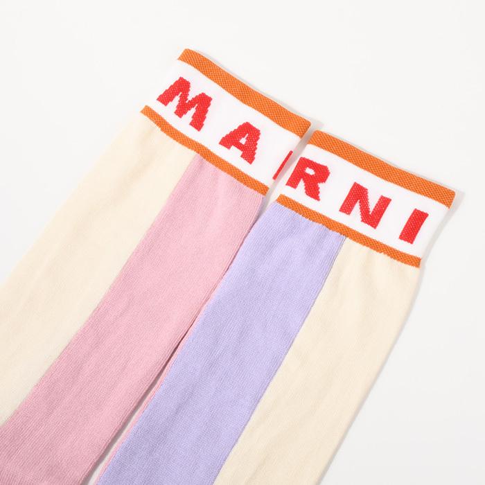 marni マルニ　レディースソックス　靴下　バイカラー 楽天市場】【30％オフクーポン対象＆9/15限定P2倍】MARNI マルニ