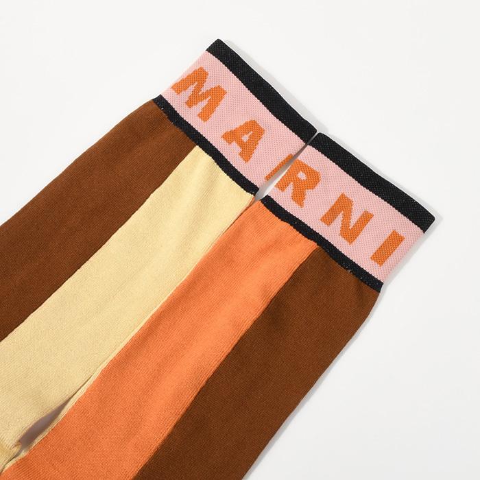 MARNI マルニ ソックス 靴下 SKMC0185Q0UFC159 カラーブロック