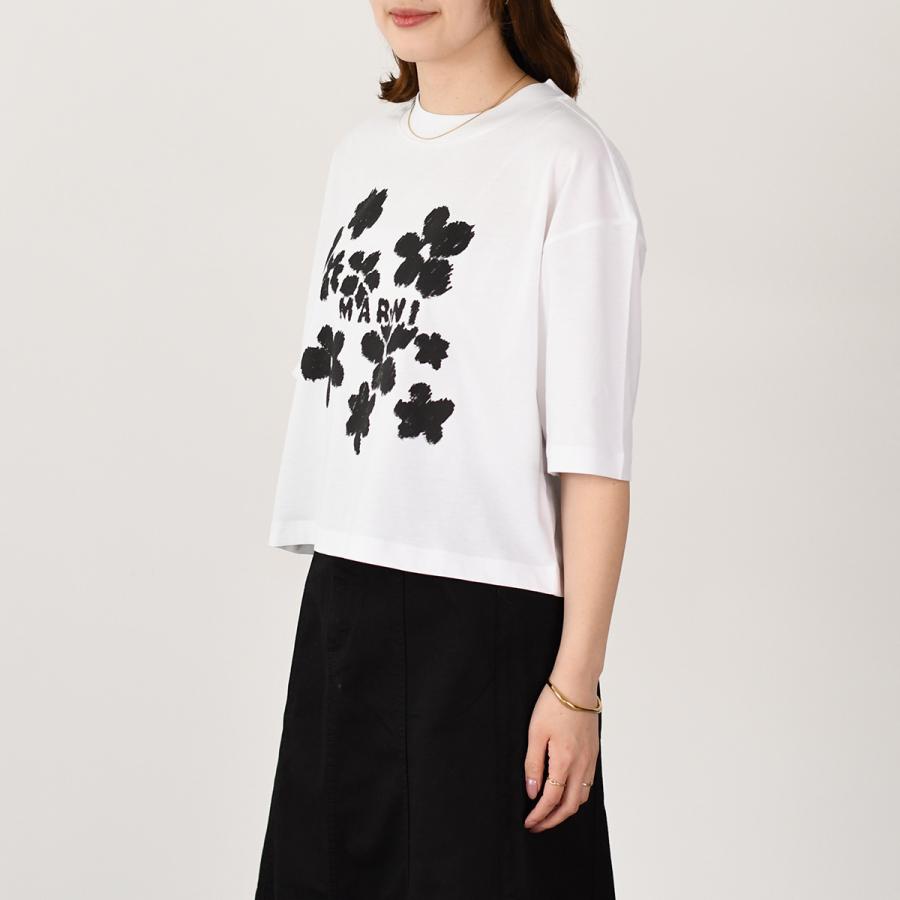 MARNI マルニ Tシャツ トップス Daisy Garden プリント