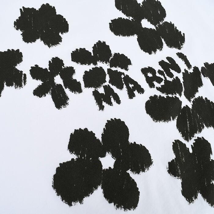 MARNI（マルニ） Tシャツ トップス Daisy Garden プリント ジャージー