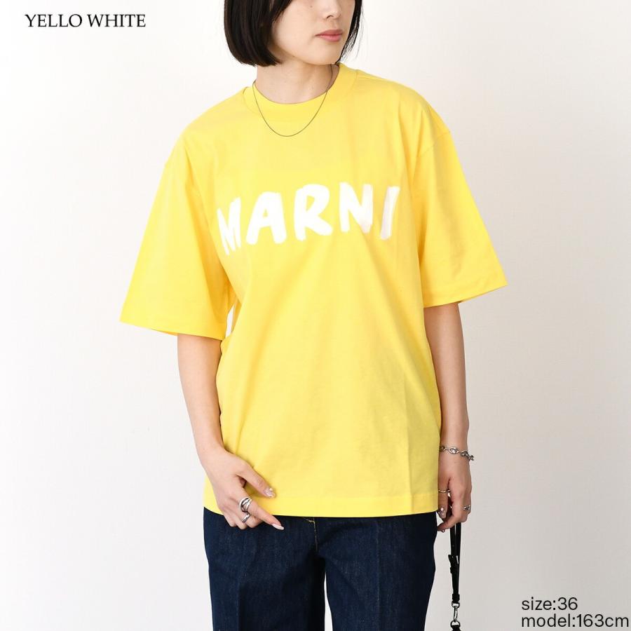 MARNI（マルニ） カットソー レタリング ロゴ Tシャツ