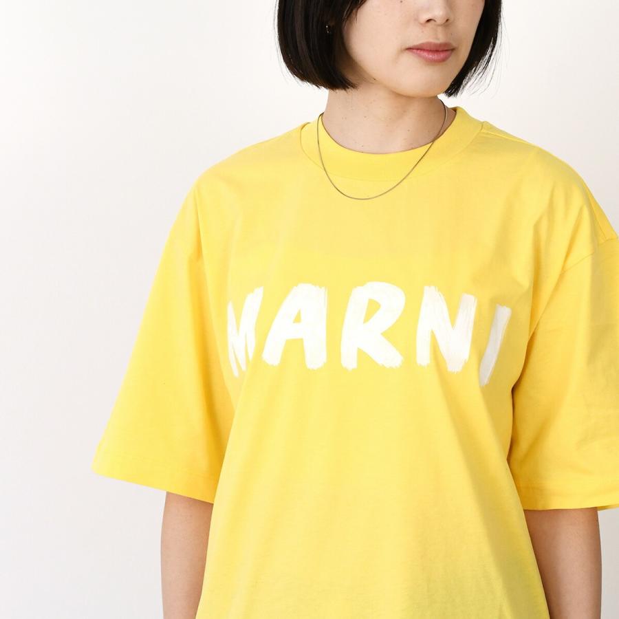【超美品】MARNI ロゴT マルニ レタリング ロゴ Tシャツ MARNI（マルニ） カットソー レタリング ロゴ Tシャツ
