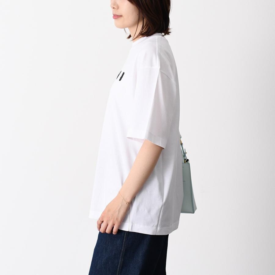 MARNI（マルニ） トップス Tシャツ スクリブルロゴ オーバーサイズ