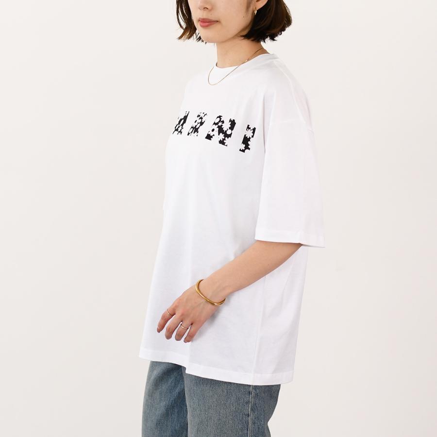 MARNI マルニ Tシャツ カットソー Pop Fields ロゴ コットンT
