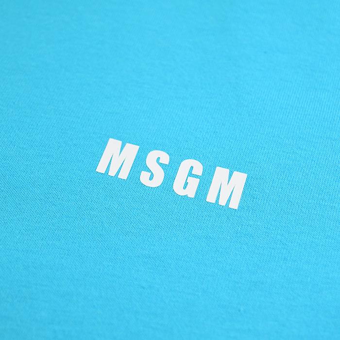 MSGM（エムエスジーエム） Tシャツ スモール ロゴ 2000 MDM500 3641