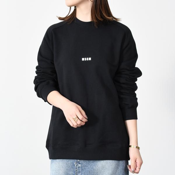 MSGM ブラック スウェット トレーナー