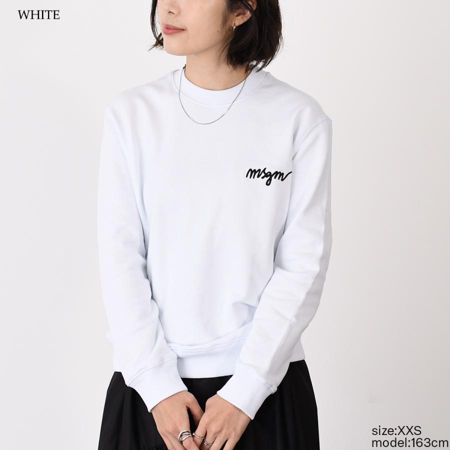 MSGM（エムエスジーエム） スウェット トレーナー トップス 刺しゅう 