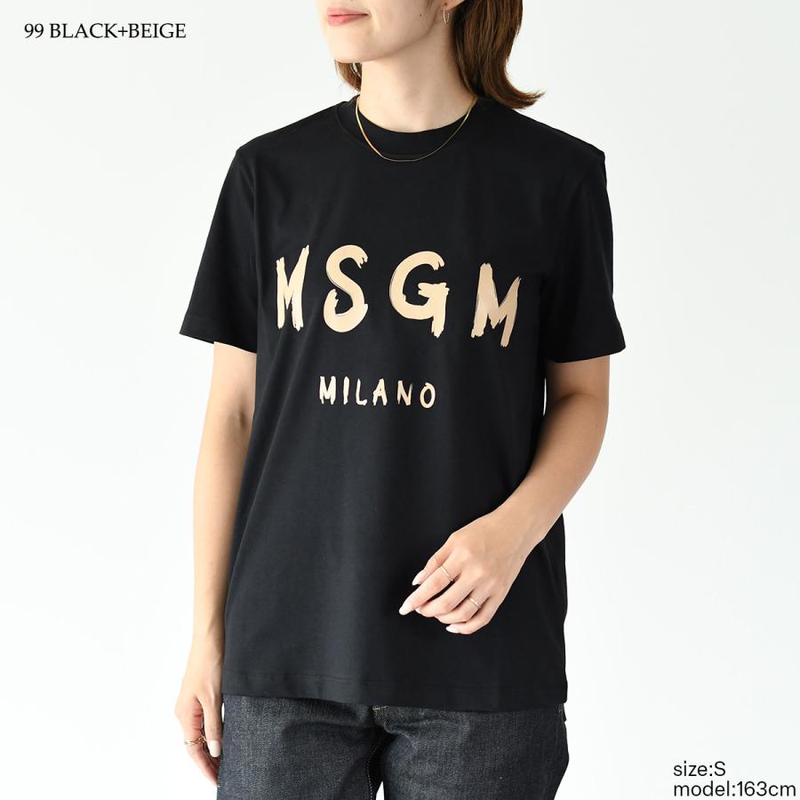 【MSGM】3041MDM60 ロゴプリント半袖Tシャツ MSGM - 【MSGM】3041MDM60 ロゴプリント半袖Tシャツの通販 by ブランド