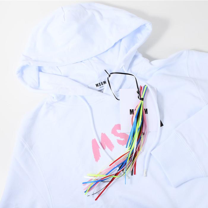 MSGM エムエスジーエム パーカー ロゴ プリント フーディー 3341