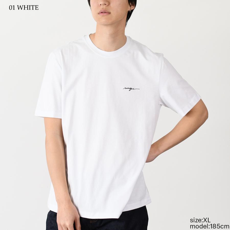 MSGM エムエスジーエム Tシャツ トップス 3640MM141 刺繍ロゴT