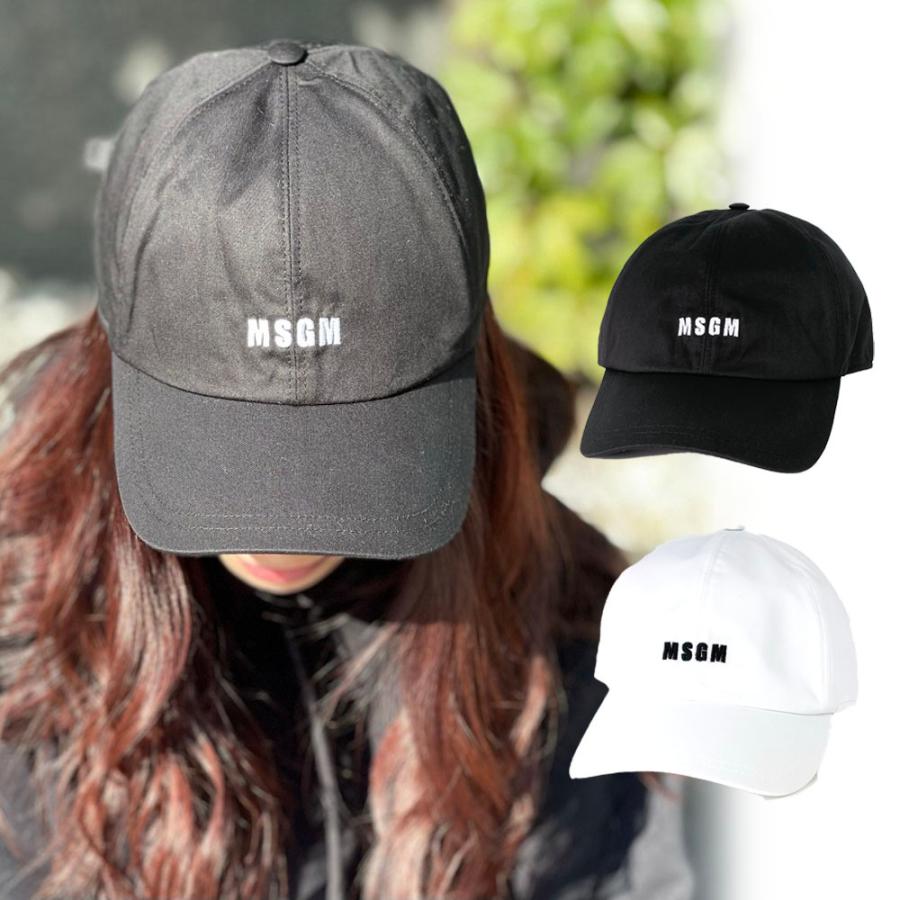 P3倍 Msgm エムエスジーエム ロゴキャップ 帽子 Cap レディース ユニセックス Baseball Cap Black ブラック 黒 White ホワイト 白 3040ml Msgm 3040ml L セレクトショップ Felice Yahoo 店 通販 Yahoo ショッピング