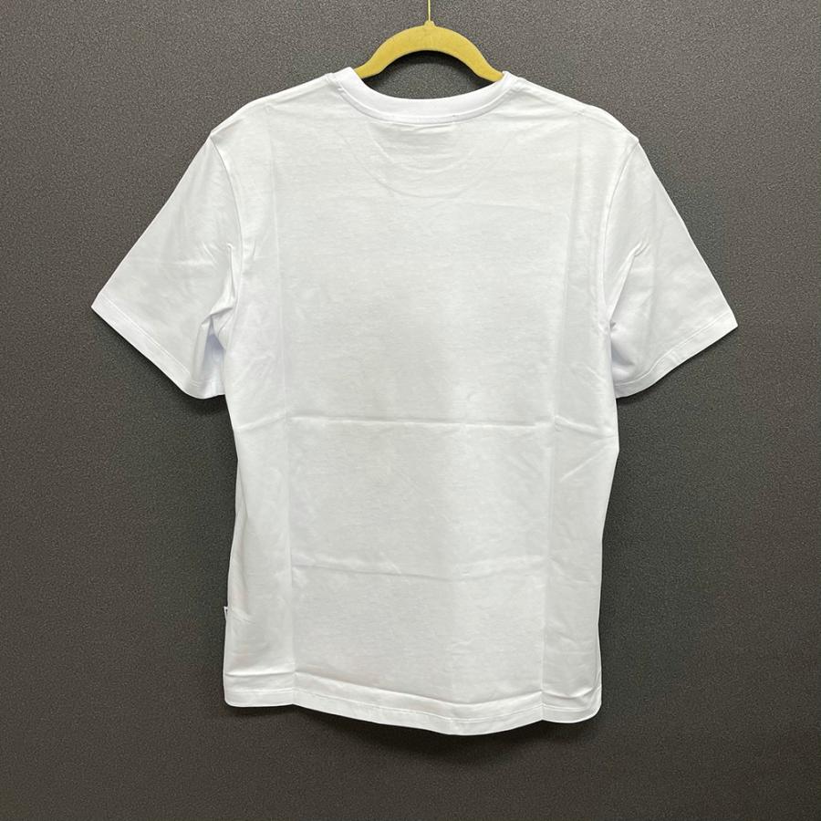 MSGM エムエスジーエム BOXロゴTシャツ ロゴT トップス メンズ WHITE 
