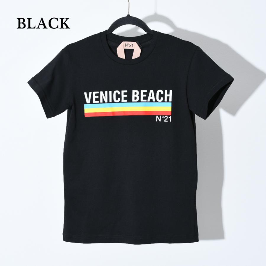 N21 ヌメロ ヴェントゥーノ Tシャツ レディース SLOGAN PRINT F011
