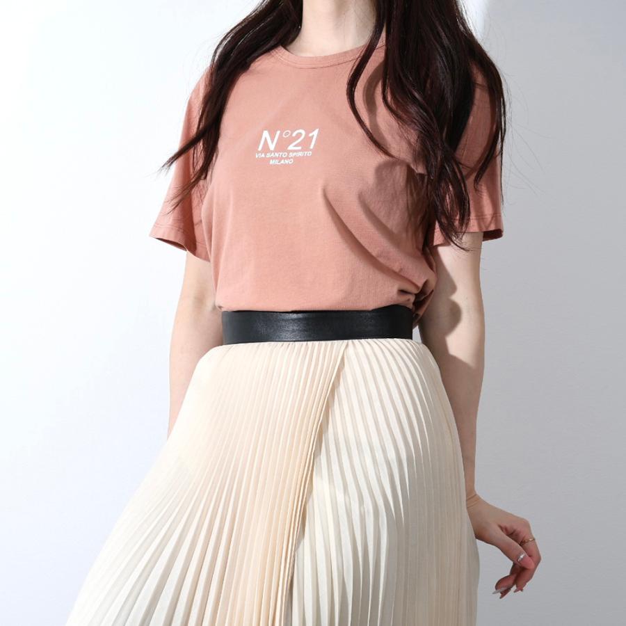 N21 ヌメロ ヴェントゥーノ Tシャツ ロゴ レディース F051 6322