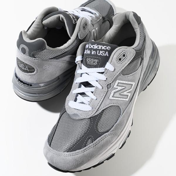 New Balance 安全靴 ワークシューズ グレー New Balance（ニューバランス） スニーカー シューズ MR993 Made in