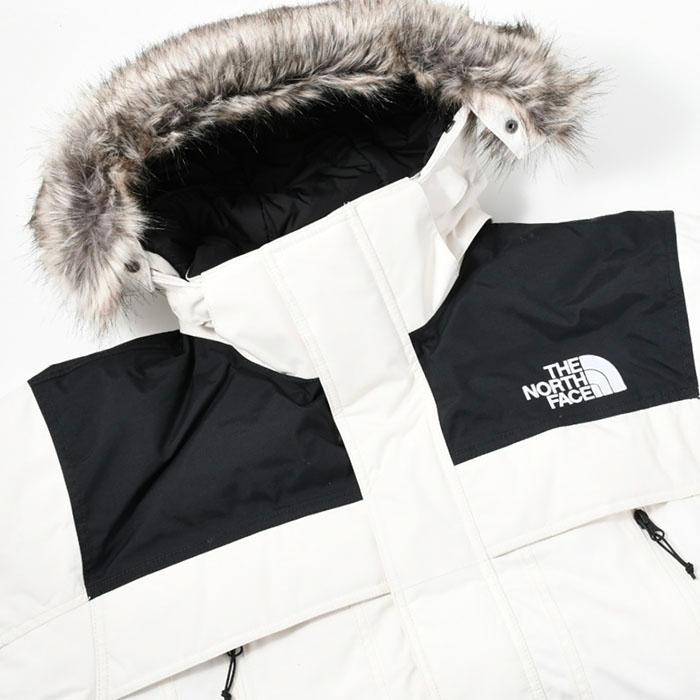 特注製作 THE NORTH FACE ザ・ノースフェイス ダウン アウター MCMURDO2 マクマード2 パーカー メンズ ブラック ホワイト ダウンジャケット 防寒 人気 おすすめ