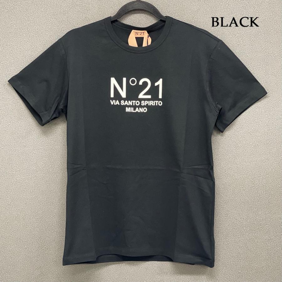 ヌメロ ヴェントゥーノ N21 numero ventuno コットン ロゴ Tシャツ 
