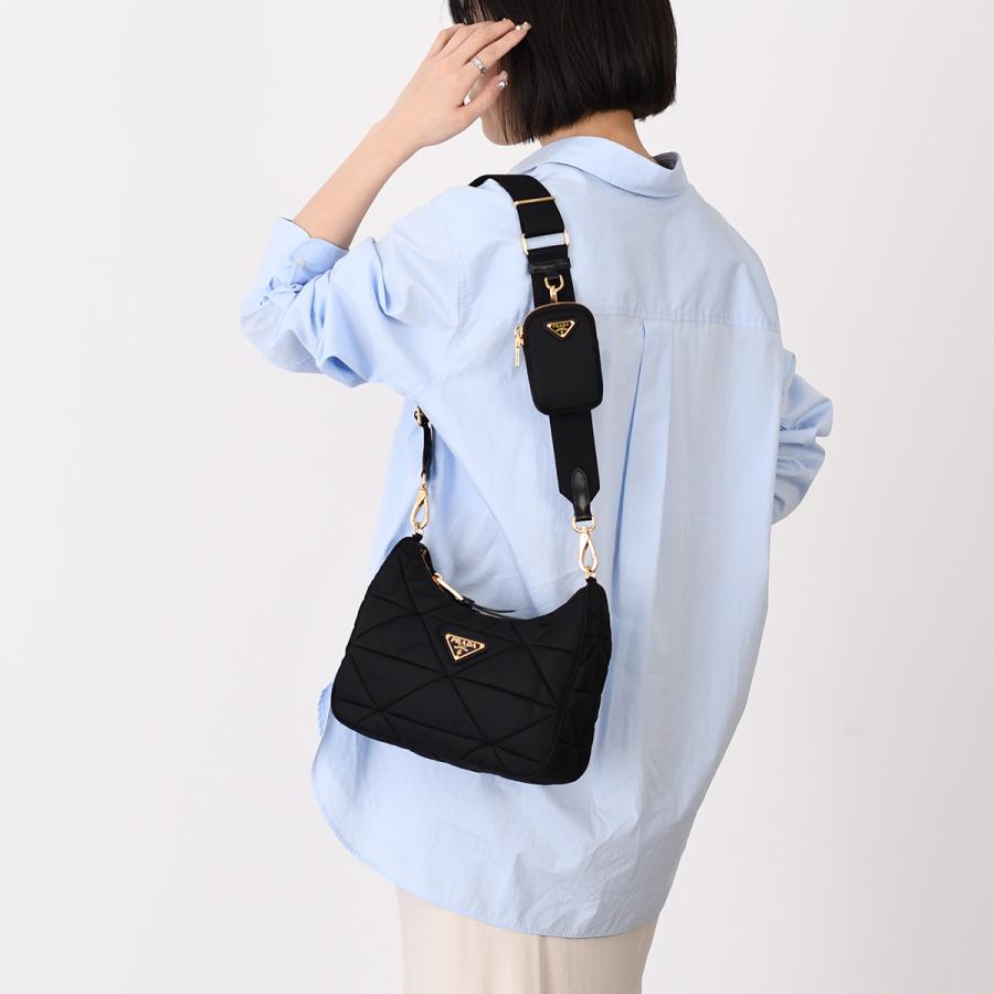 プラダ　パデッドRe-Nylonショルダーバッグ1BC151　斜めがけ　ナイロン PRADA（プラダ） パデッド Re-Nylon リ ナイロン ショルダーバッグ