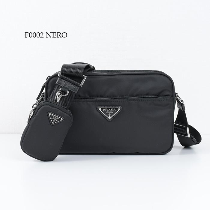 PRADA プラダ Re-Nylon ボディバッグ ブラック PRADA（プラダ） バッグ ショルダーバッグ ボディバッグ Re-Nylon ロゴ