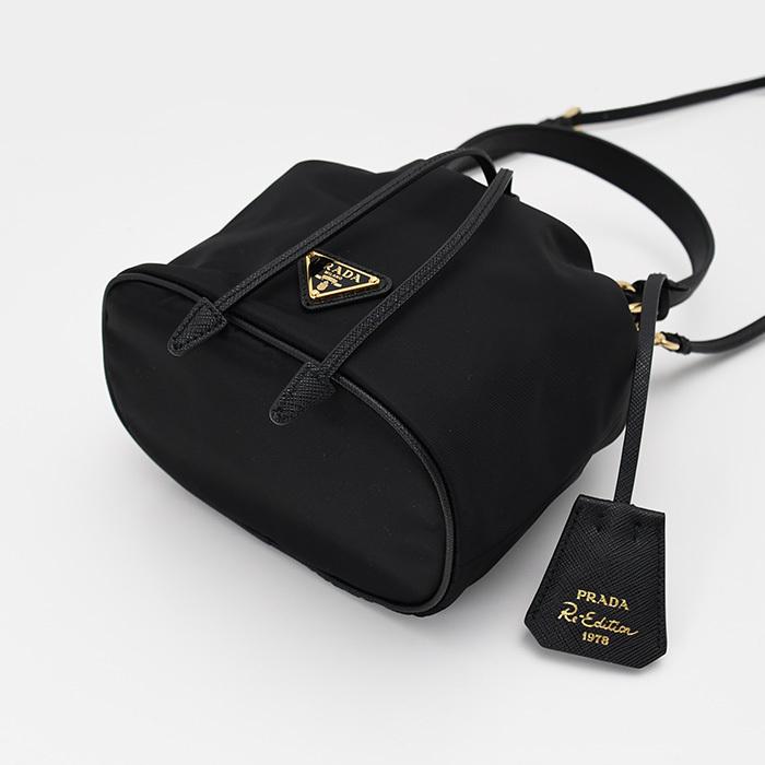 PRADA プラダ リエディション 1978 2wayミニバック ショルダーバッグ ブラウン ゴールド金具 ナイロン 1BE067 PRADA（プラダ） リエディション 1978 2wayミニバック ショルダー