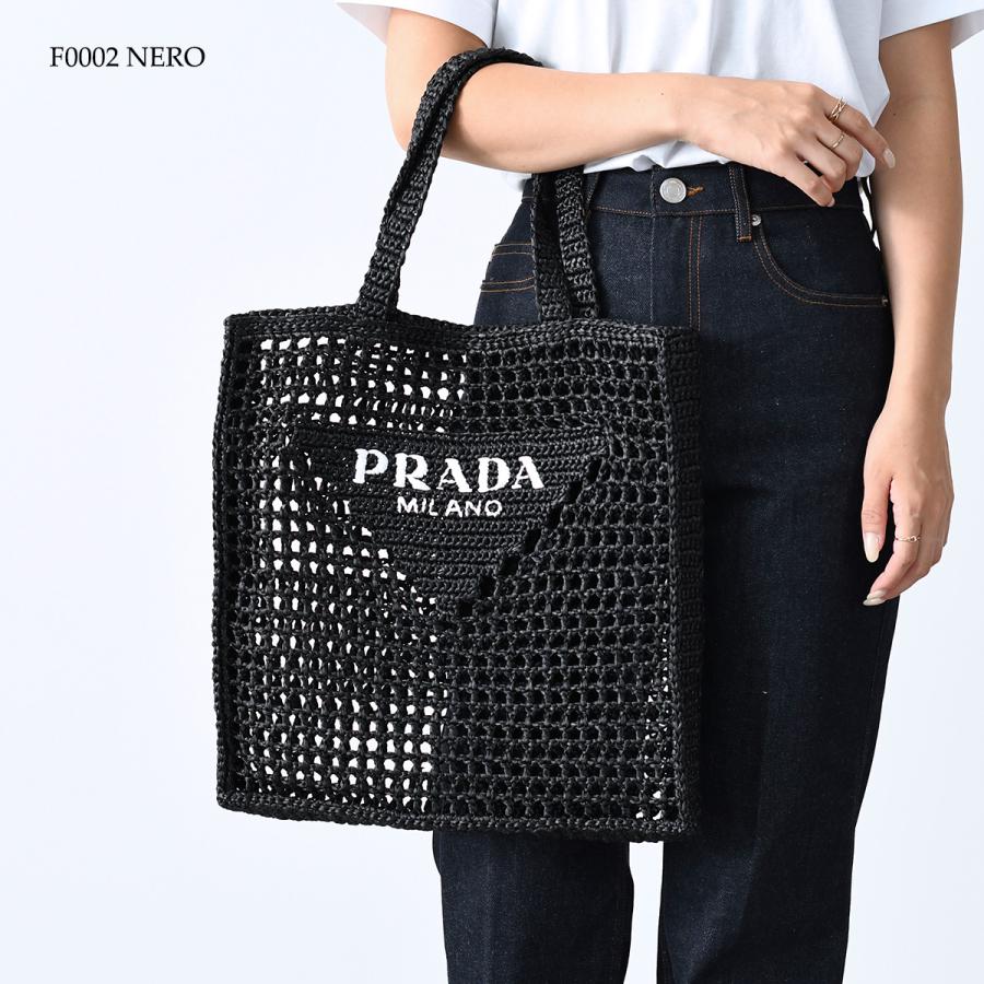 美品【プラダ】クロシェトートバッグ かごバッグ 関税込☆VIP価格【PRADA】クロシェトートバッグ (PRADA/かご