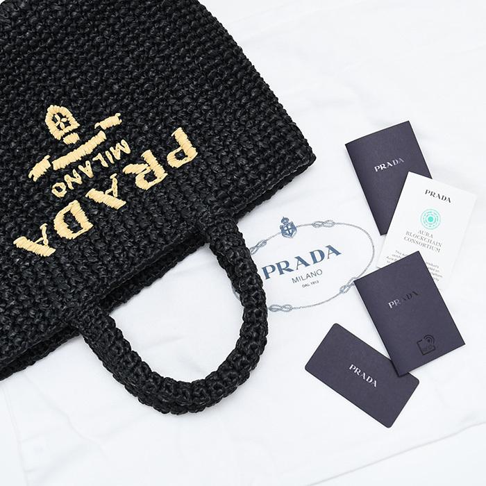 PRADA ブラック かごバッグ プラダ PRADA PRADA かごバッグ 1BG422 2C2T OOL （F0ES7/NERO-C