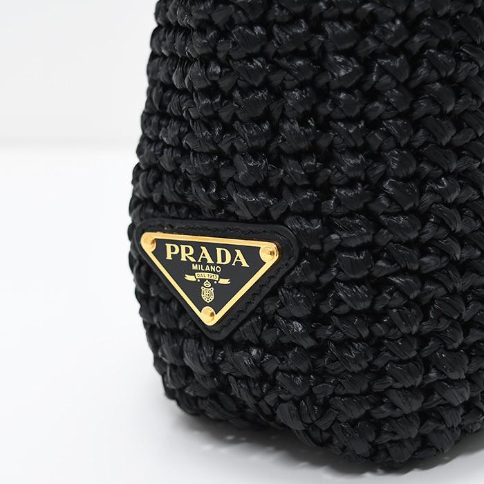 PRADA プラダ バッグ かごバッグ クロシェバッグ ハンドバッグ