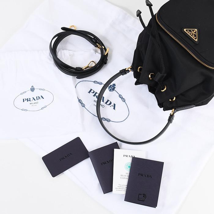 f*様 PRADA プラダ ナイロン ショルダーバッグ 巾着 ボディバッグ プラ 関税負担なし☆PRADA プラダ ナイロンクロスボディパック (PRADA