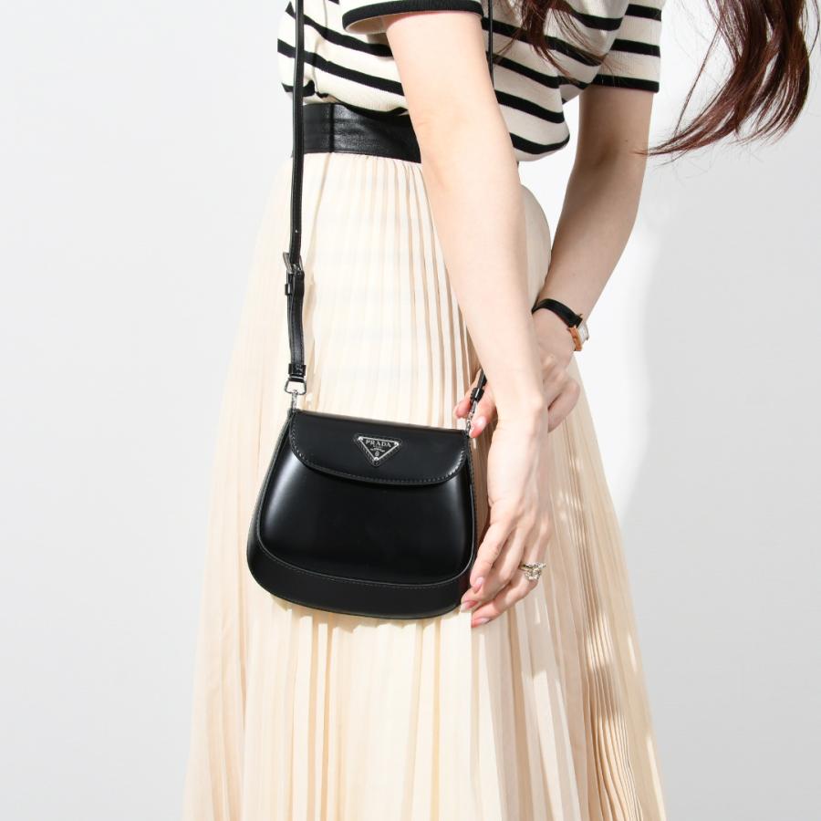 PRADA プラダ バッグ ショルダーバッグ クレオ ブラッシュドレザー