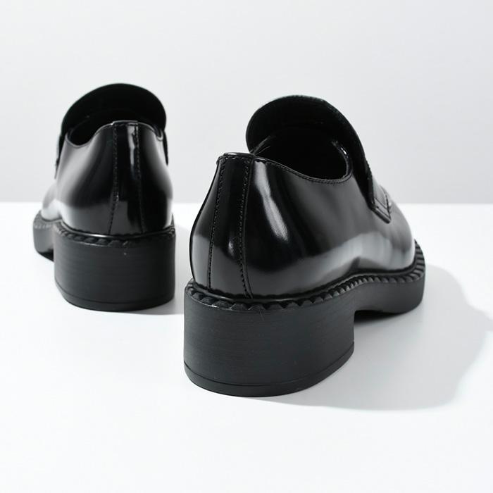 PRADA プラダ ローファー シューズ チョコレートブラッシュド  