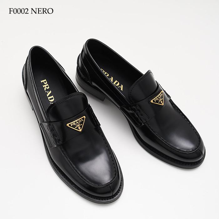 PRADA プラダ シューズ 靴 ブラッシュド レザー ローファー 1D813N 055