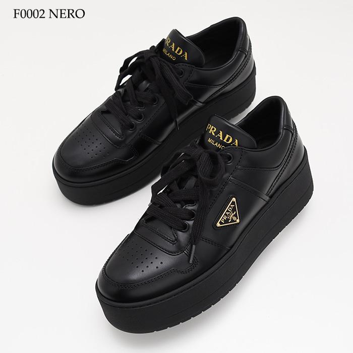 PRADA ダウンタウン ボールド レザー スニーカー