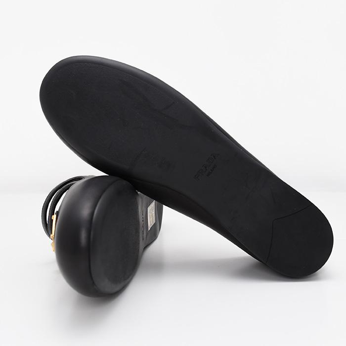 PRADA（プラダ） フラットシューズ バレエシューズ ナッパレザー