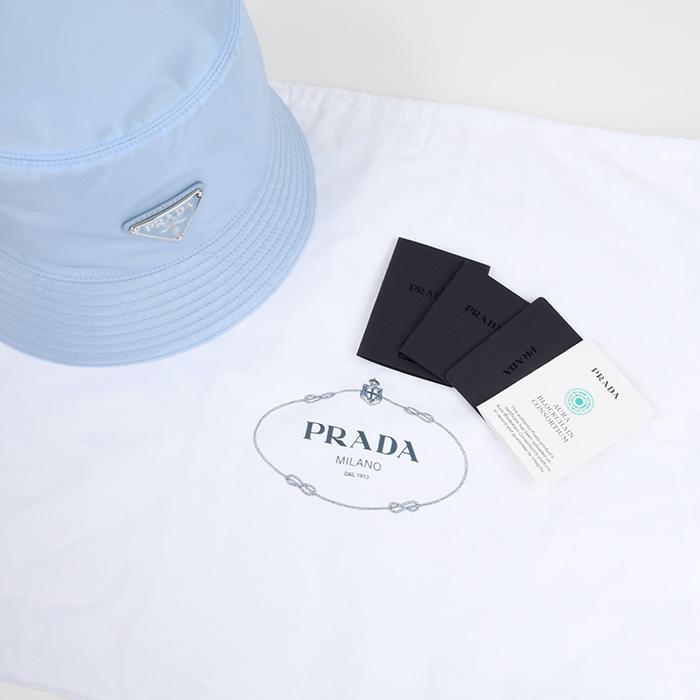 PRADA プラダ バケットハット 帽子 Re Nylon 1HC137 2DMI ロゴ PRADA プラダ バケットハット 帽子 Re Nylon 1HC137 2DMI ロゴ