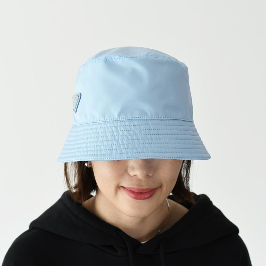 PRADA プラダ バケットハット 帽子 Re Nylon 1HC137 2DMI ロゴ PRADA プラダ バケットハット 帽子 Re Nylon 1HC137 2DMI ロゴ
