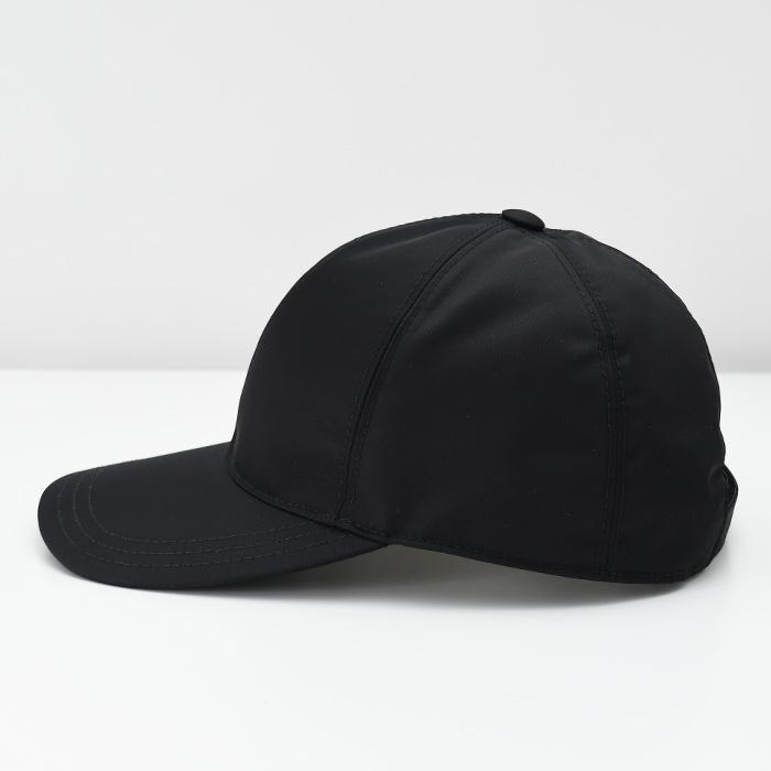 PRADA ブラック ナイロン ベースボールキャップ PRADA プラダ ナイロン ベースボールキャップ 黒 - メルカリ
