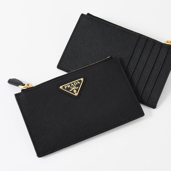 新品　プラダ サフィアーノトライアングル カードケース コインケース 三越伊勢丹 | PRADA/プラダ_Men通販 | サフィアーノ