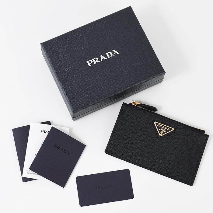 正規品 PRADA サフィアーノ コインケース カードケース ミニ財布 すぐ届く》PRADA サフィアーノレザー キーケース ギフトに