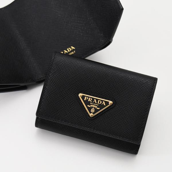 PRADA（プラダ） 財布 サフィアーノトライアングル 1MH042 QHH
