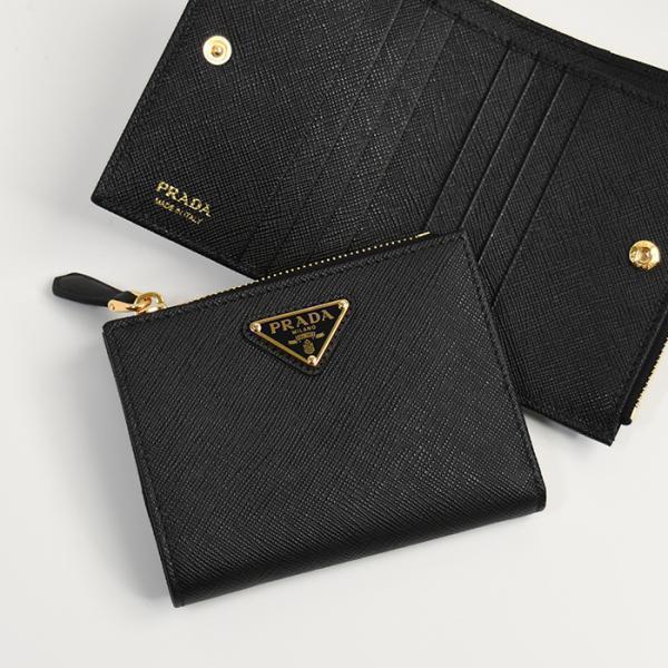 PRADA（プラダ） ウォレット 財布 折りたたみ財布 サフィアーノ