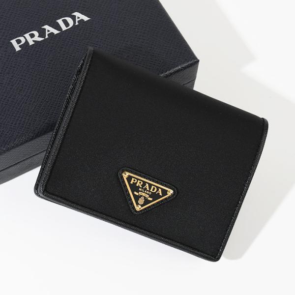 PRADA プラダ ナイロン 二つ折り財布 MV1 VELA NERO 未使用品 PRADA（プラダ） 二つ折り財布 ウォレット Re-Nylon リナイロン 1MV204