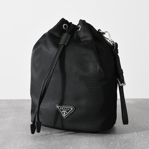 ✨セール純正品✨ PRADA 巾着ミニポーチ バッグ ナイロン 三角ロゴ