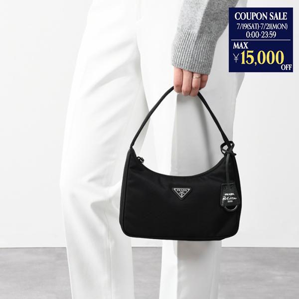 PRADA プラダ Re-Nylon Re-Edition 2000 ミニバッグ ハンドバッグ ナイロン レディース ブラック キーリング付バッグ ロゴ ギフト 1NE515 RDH0 おすすめ :pr-1ne515rdh0:セレクトショップ FELICE Yahoo!店 - 通販 -