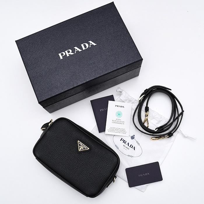 PRADA ミニバッグ Prada サフィアーノレザー ミニバッグ | ブラック | FARFETCH JP